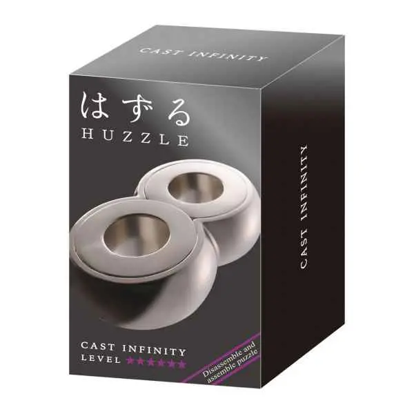 Hanayama Huzzle Cast Infinity – Level 6 Metal Puzzle 1