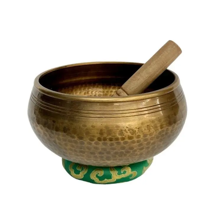Hand-Hammered Tibetan Singing Bowl For Meditation 1