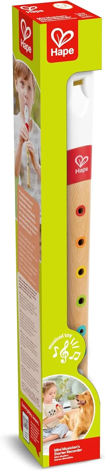 Hape Beginner’S Recorder – Child-Friendly Music Learning Instrument 1