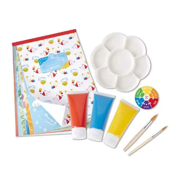 Hape Colour-Mix Painting Set For Young Artists 1