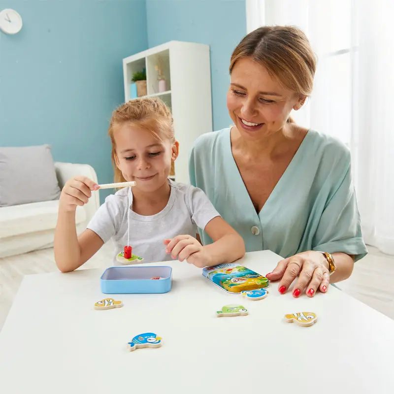 Hape Gone Fishing! Magnetic Catch-And-Learn Game 1