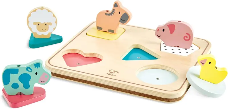 Hape Interactive Animal Sound Puzzle For Toddlers 1