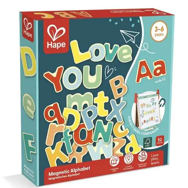 Hape Magnetic Alphabet Letters Learning Kit 1