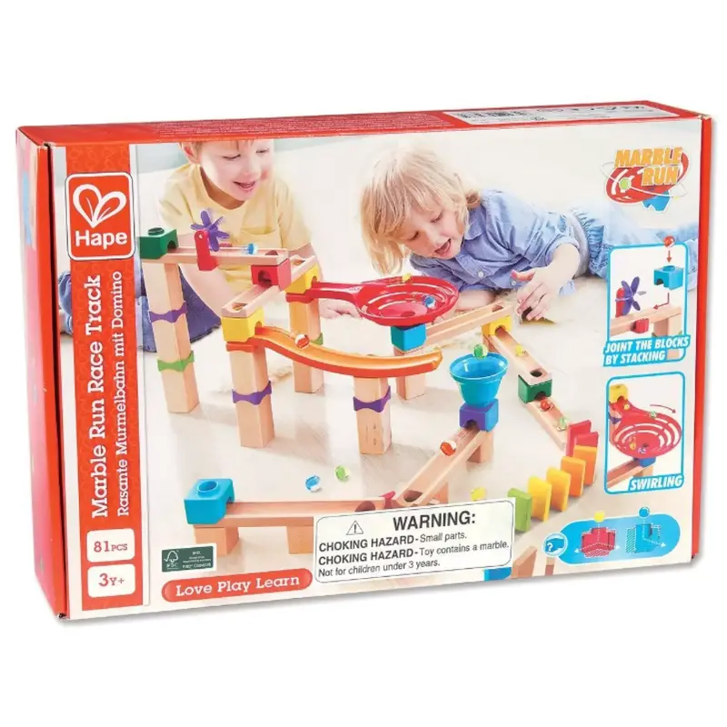 Hape Marble Run Construction Set – Racetrack Edition 1