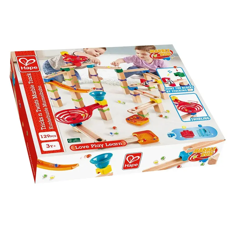 Hape Marble Run: Twists & Tricks Track Set 1