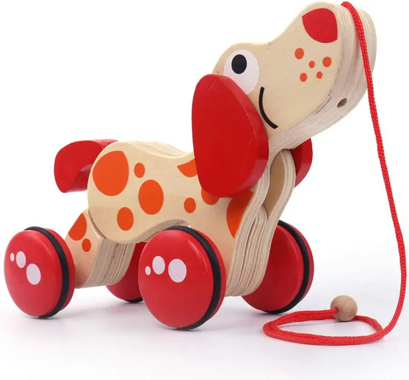 Hape Pepe Pull-Along Duck – First Steps Wooden Toy 1