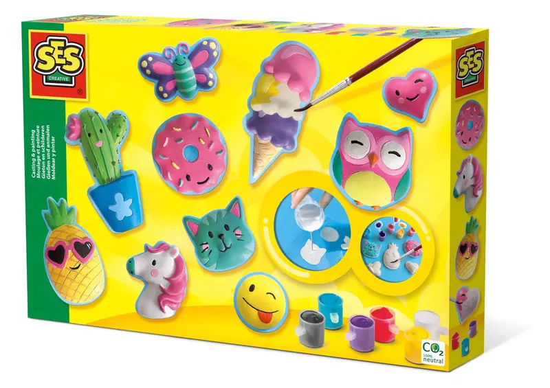 Happy Figures Clay Casting & Painting Kit 1
