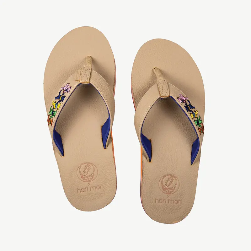 Hari Mari X Grateful Dead Flip Flops 1