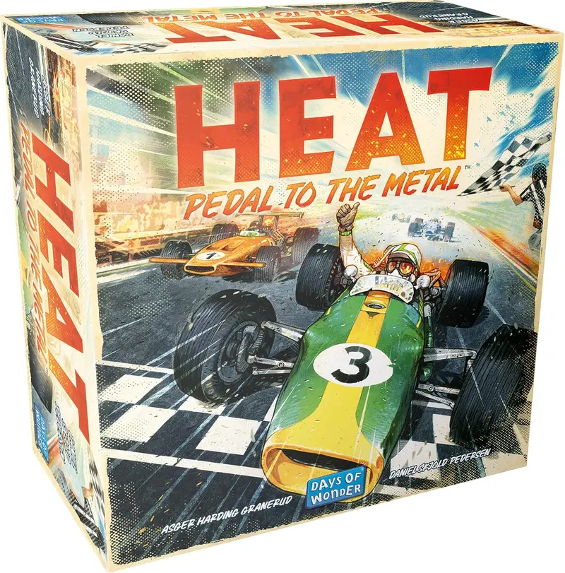 Heat: High-Energy Racing Board Game – Pedal To The Metal 1