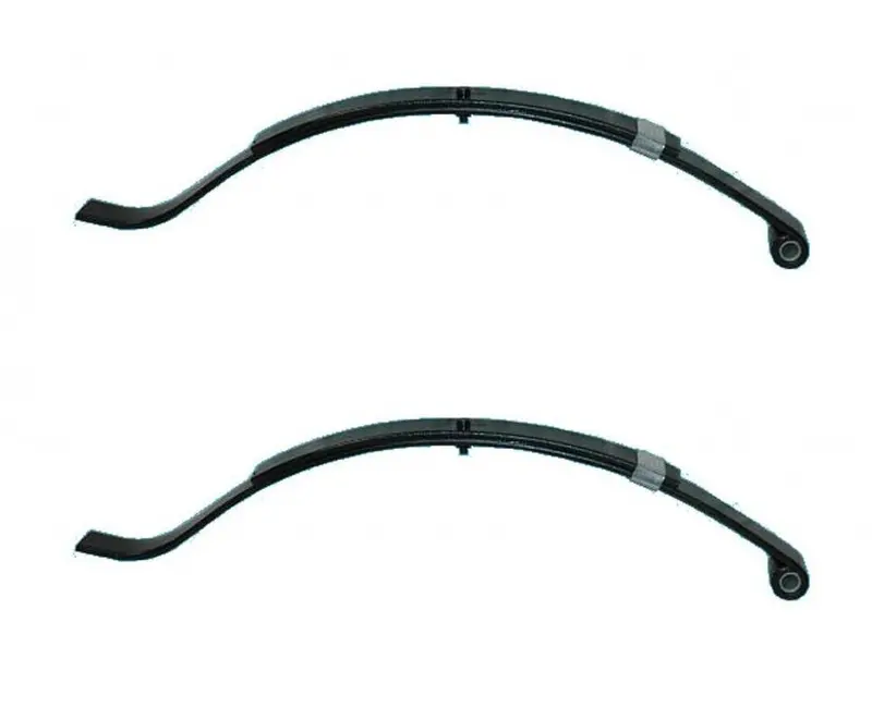 Heavy-Duty 2-Leaf Slipper Springs – 550 Lb Load Capacity (Pair) 1