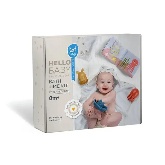 Hello Baby Bath Time Essentials Kit For Infants 1