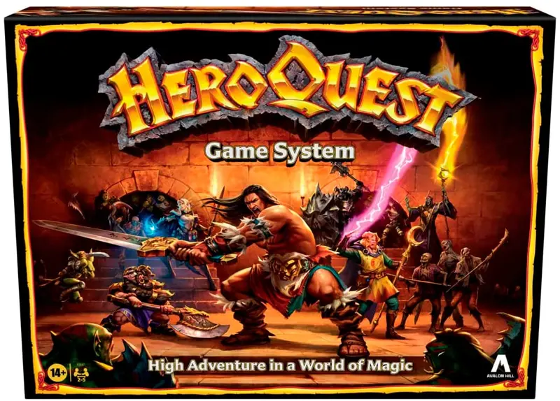 Heroquest Fantasy Adventure Game System 1