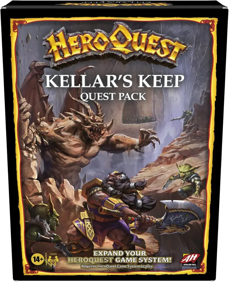 Heroquest Kellar’S Keep – Classic Fantasy Adventure Expansion 1