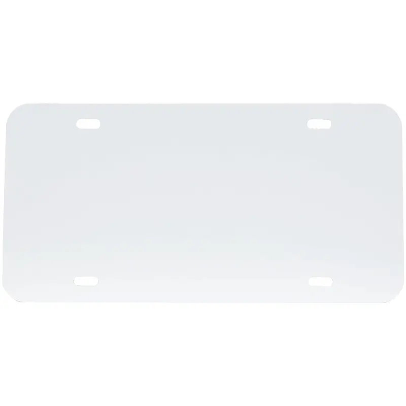 High-Impact Spot-Color Ad License Plate – Custom Printed, Polybag-Packaged 1