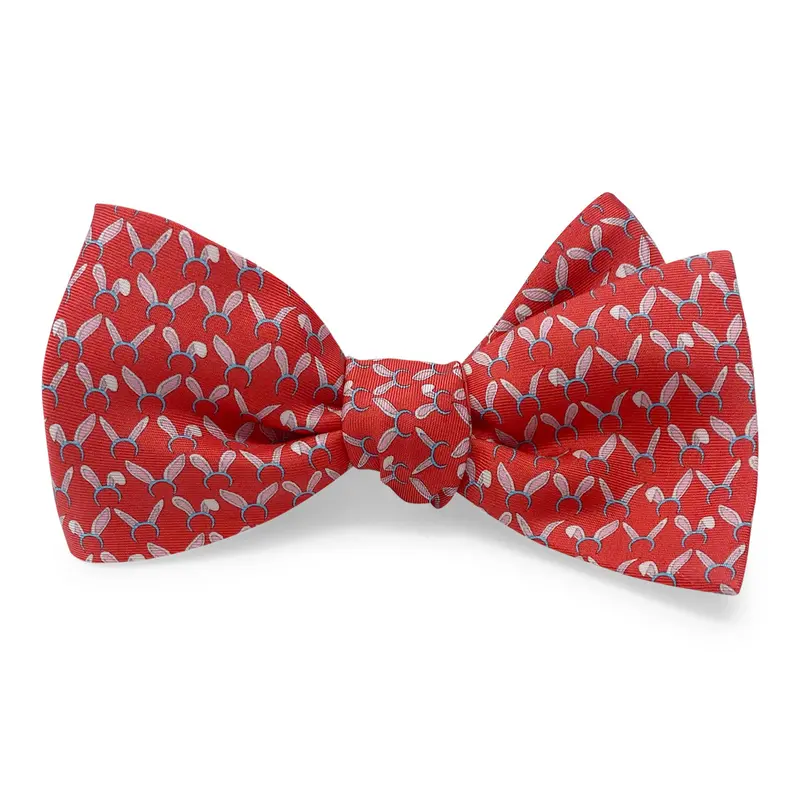 Hip Hop Red Bow Tie 1