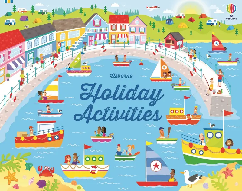 Holiday-Themed Activity Book – Seasonal Crafts, Puzzles & Games 1