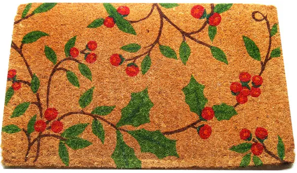 Holly Princess Themed Coconut Fiber Doormat 1