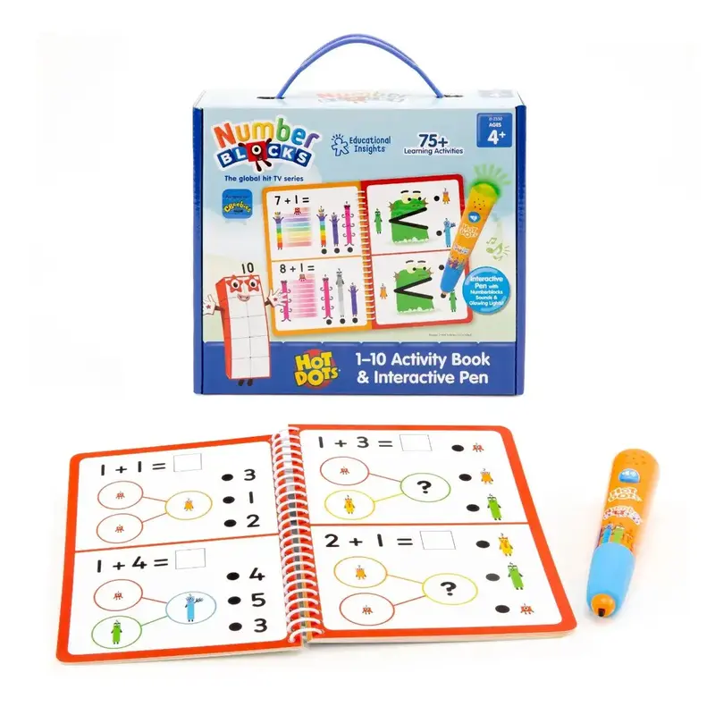 Hot Dots Numberblocks Interactive Learning Book & Smart Pen (Numbers 1–10) 1