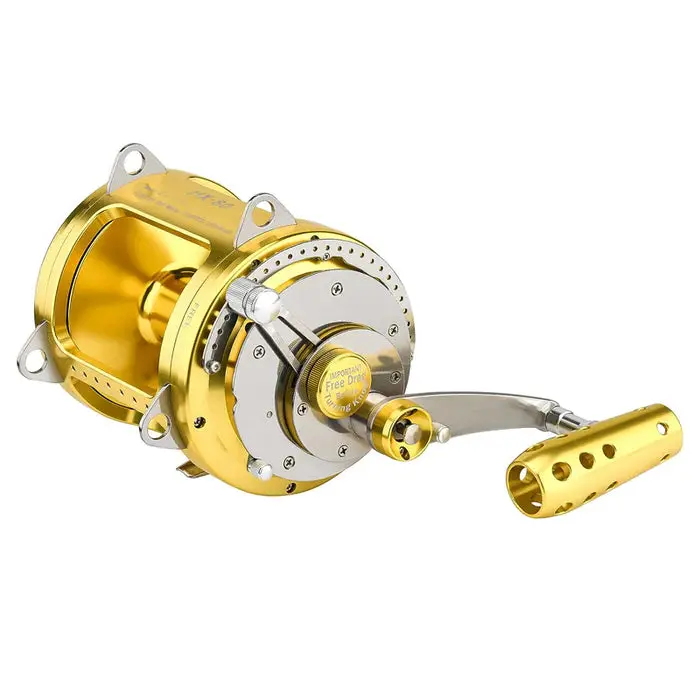 Hx-30 Two-Speed Saltwater Trolling Reel – 30 Lb Max Drag, Corrosion-Resistant 1