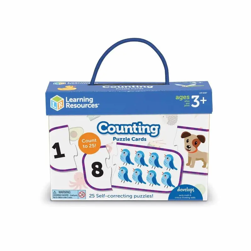 Interactive Number Recognition Puzzle Cards 1