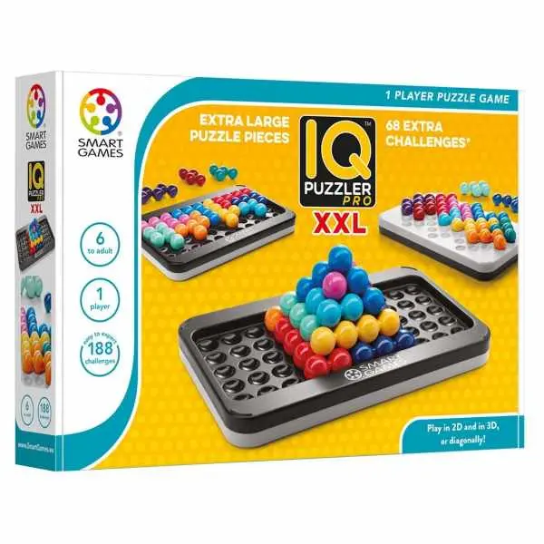 Iq Puzzler Pro Xxl By Smartgames – Advanced 3D Logic Puzzle 1