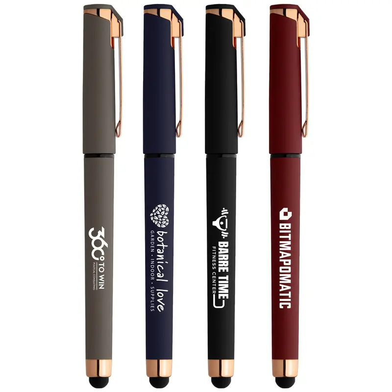 Islander Rose Gold Stylus Gel Pen 1