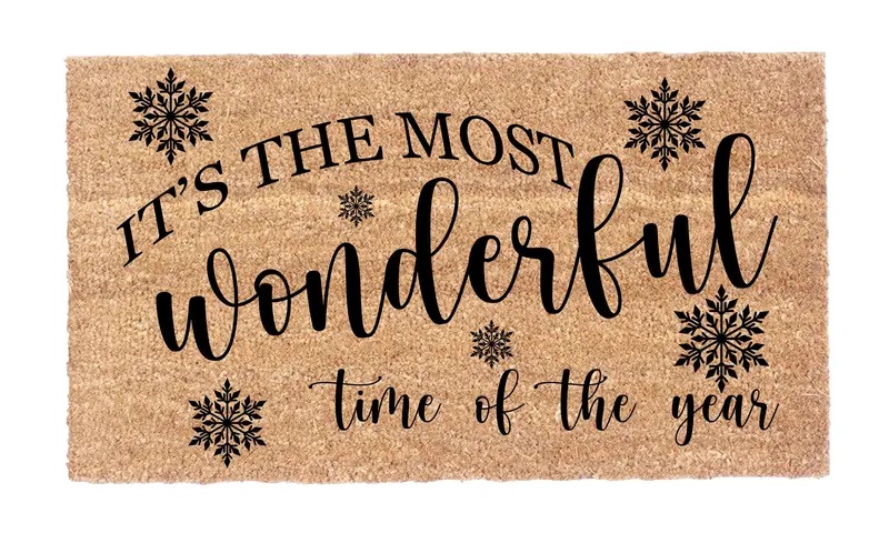 It’S The Most Wonderful Time Of The Year – Holiday Doormat 1