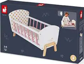 Janod Candy Chic Doll Bed With Storage 1
