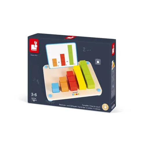 Janod How To Count – Number Recognition & Counting Learning Set 1