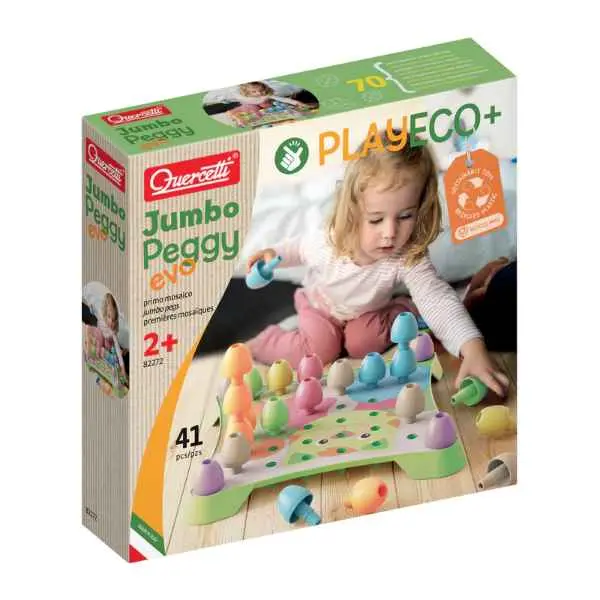 Janod Jumbo Eco Pegboard – Sustainable Kids Activity 1