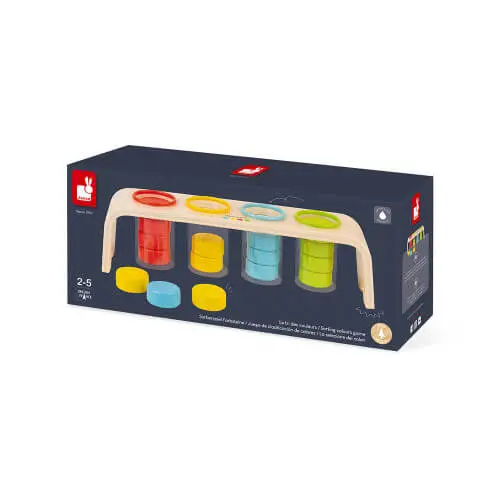 Janod Sorting By Color Learning Game – Early Education Toy 1