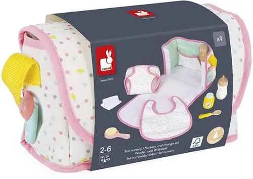 Janod Travel Changing Bag For Toddlers 1