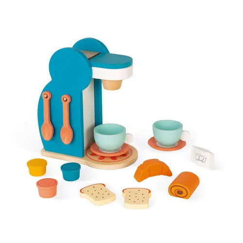 Janod Wooden Breakfast Play Set – Imaginative Role-Play Toy 1