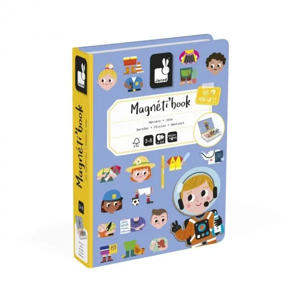 Jobs Magneti'Book: Career-Themed Magnetic Storyboard Set 1