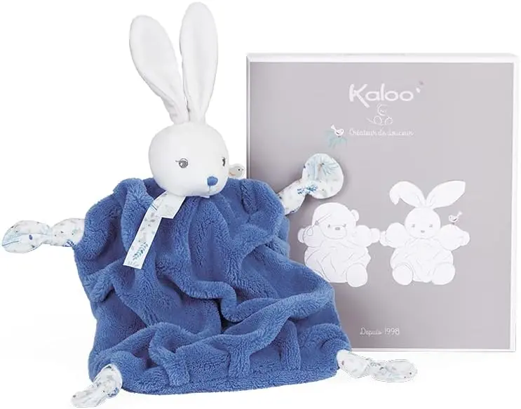 Kaloo Plume Soft Toy – Ocean Blue Rabbit 1