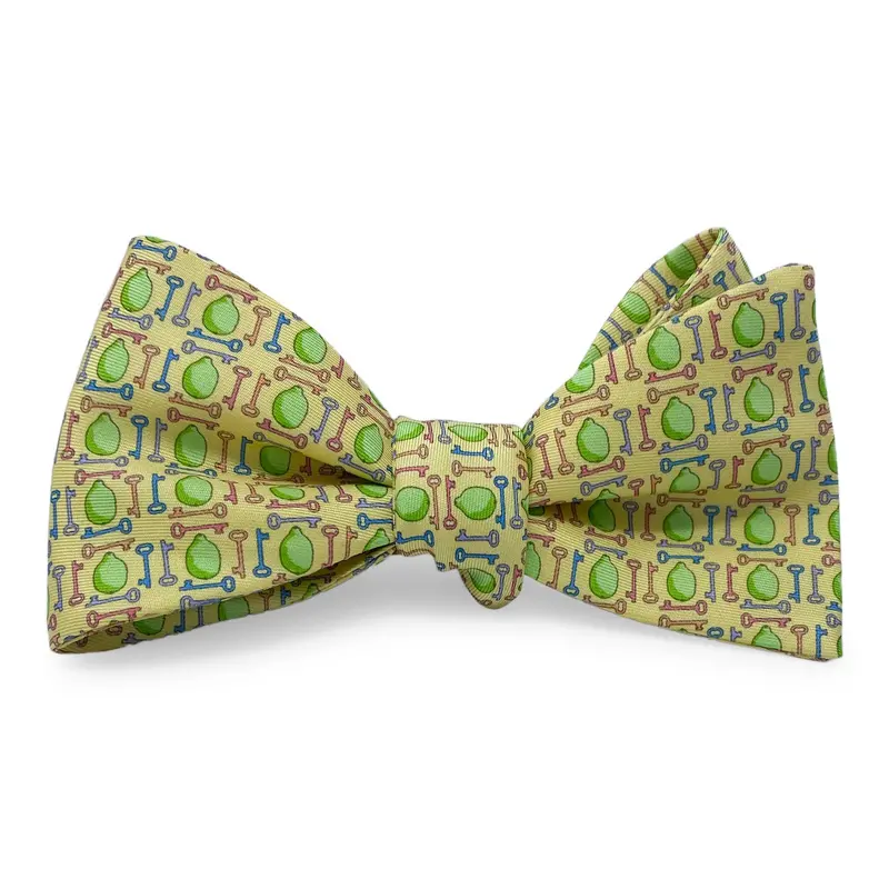 Key Lime Yellow Bow 1