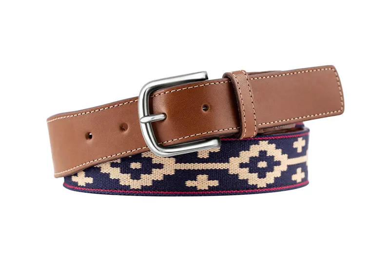 La Matera Paloma Woven Belt – Textured Casual Style – Bhi 1