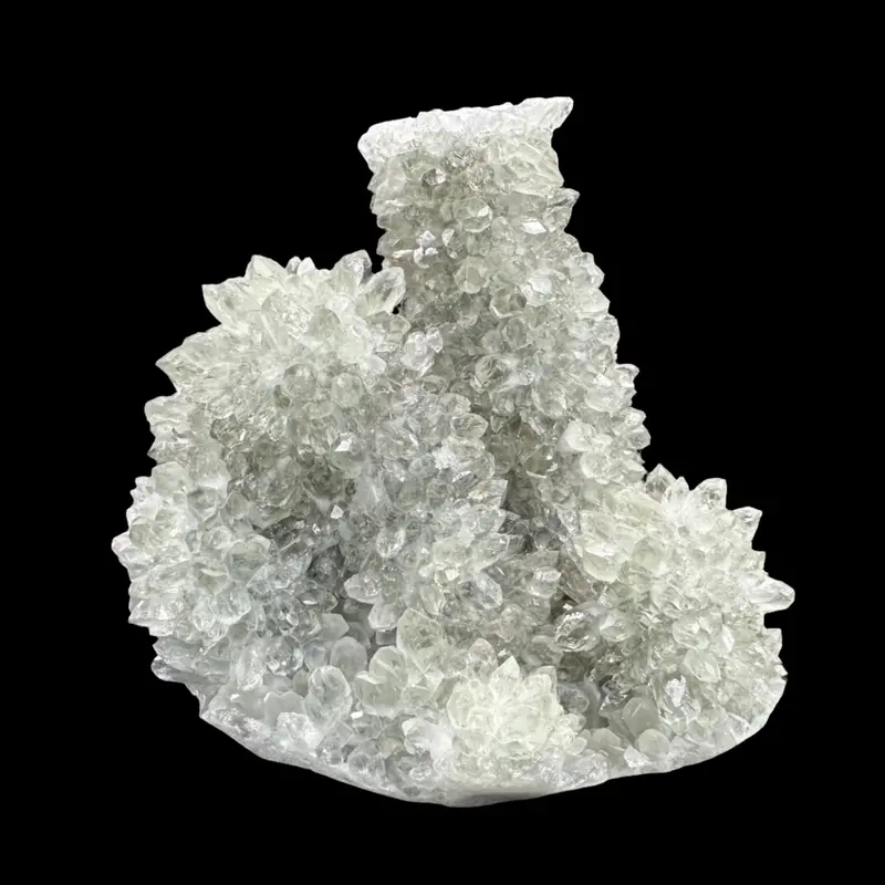 Large Anandalite Quartz Cluster From India – Natural Crystal Formation 1