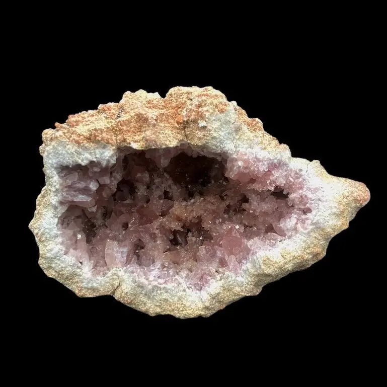 Large Pink Amethyst Drusy Cluster Specimen 1