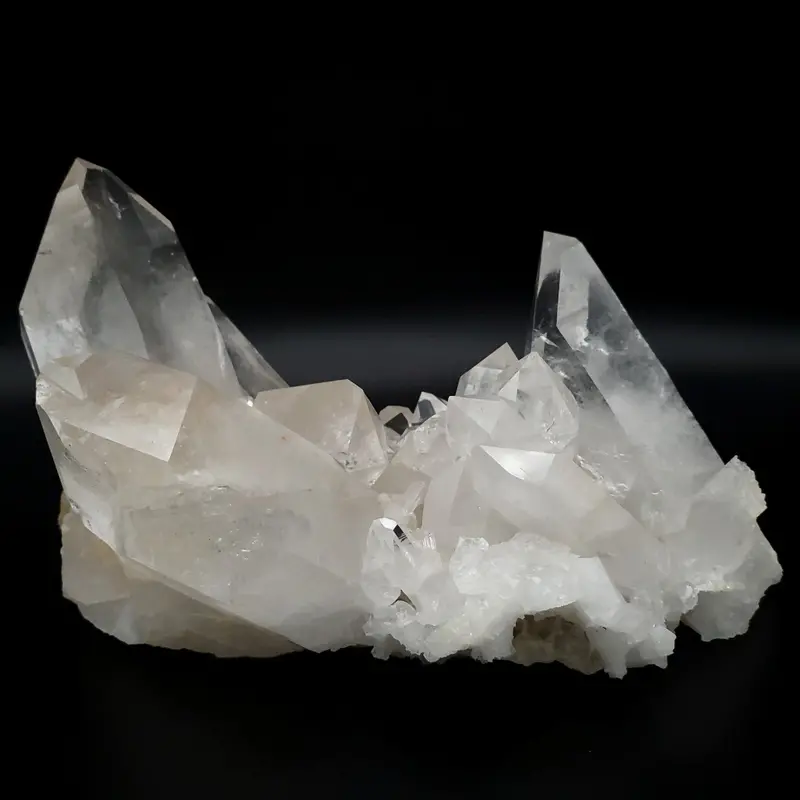 Large Pristine Quartz Crystal Cluster – Natural Point Formation 1