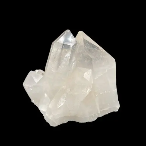 Large Super Blue Moon Quartz Cluster – Clear Crystal Points 1