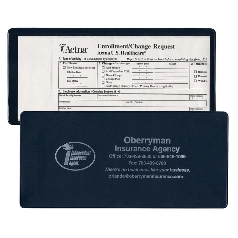 Large Vertical Policy Holder – Long-Side Opening Design 1