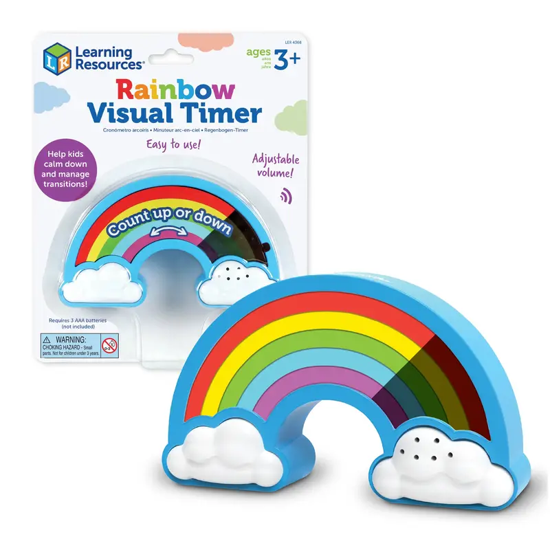 Learning Resources Rainbow Visual Countdown Timer 1