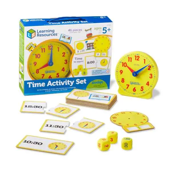 Learning Resources Time Activity Set For Early Learners 1
