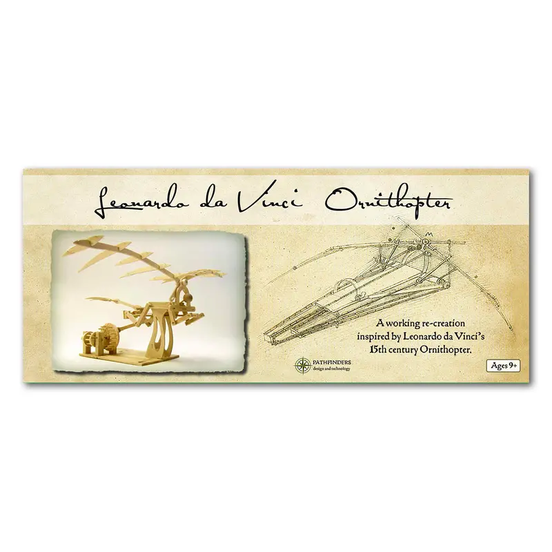 Leonardo Da Vinci Ornithopter Stem Kit 1
