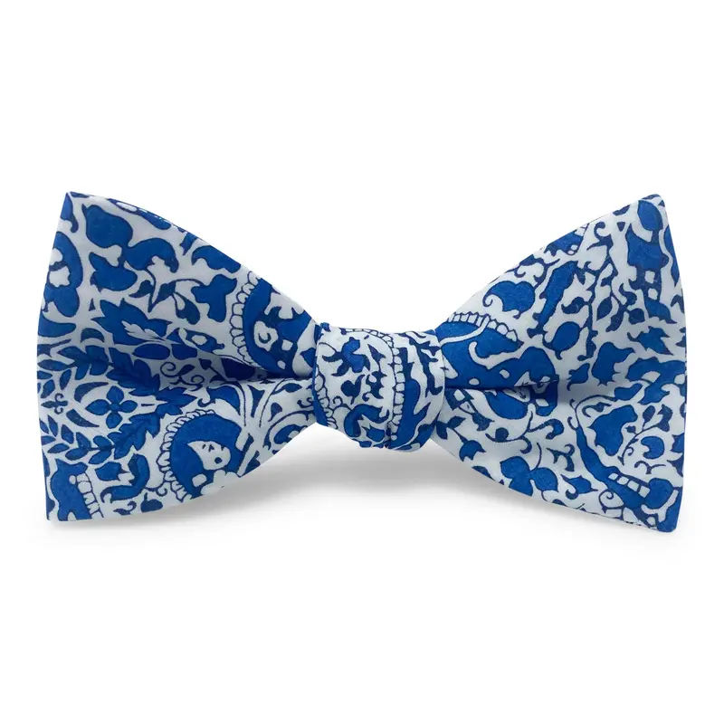 Liberty Dunge Valley Blue And White Bow 1