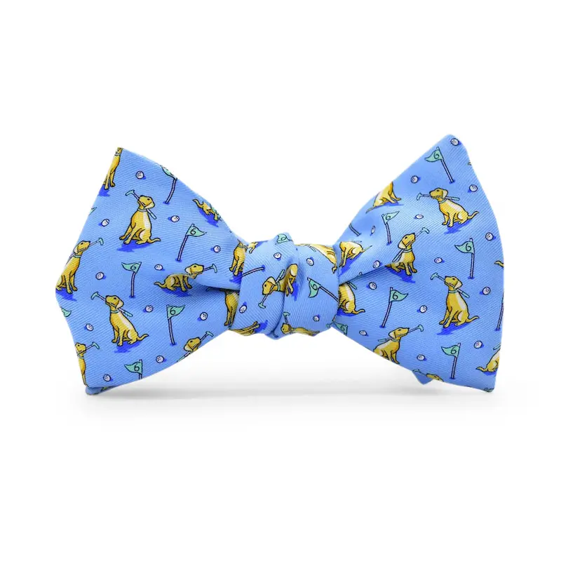 Light Blue Dogleg On Six Bow Tie 1