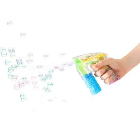 Light-Up Bubble Gun – Interactive Bubble Blower Toy 1