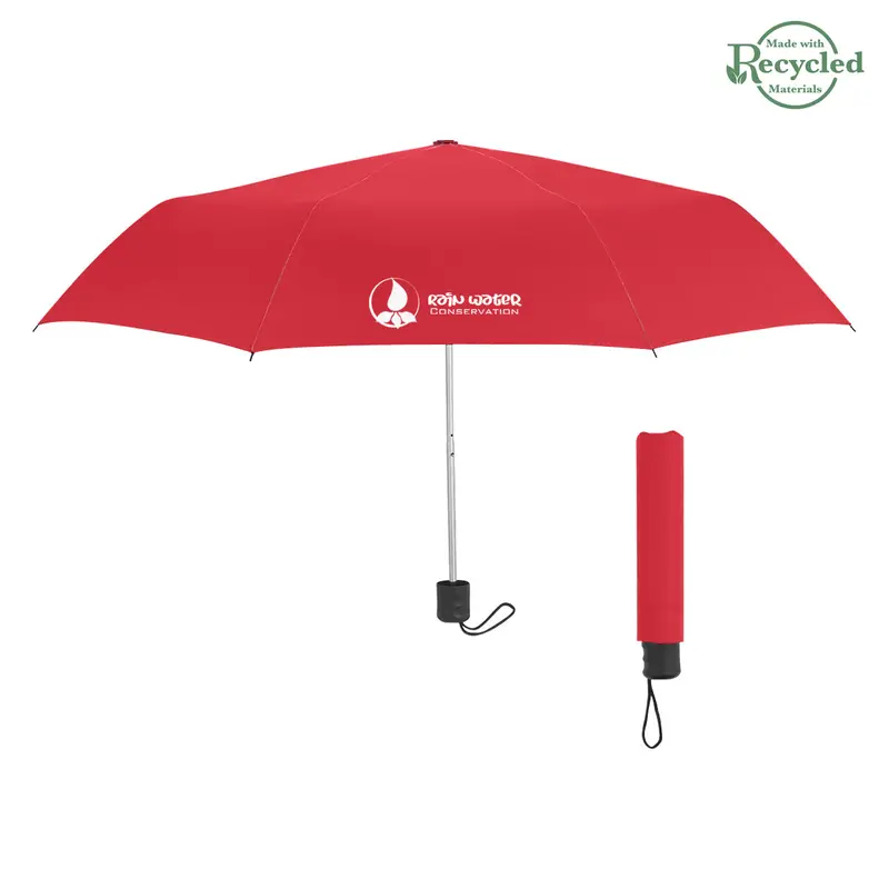 Lightweight 42" Arc Folding Umbrella With Telescopic Shaft 1