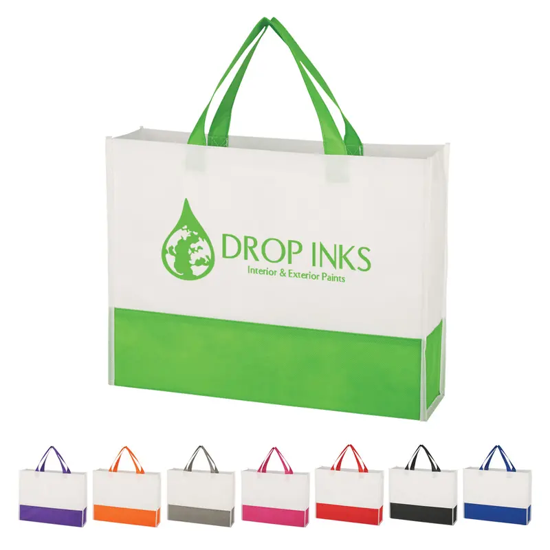Lightweight Prism Design Non-Woven Tote 1